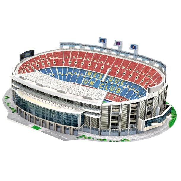 FC Barcelona 3D Stadium Puslespil 