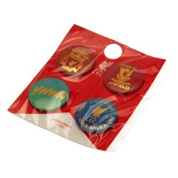 Liverpool FC 4 stk Badges St