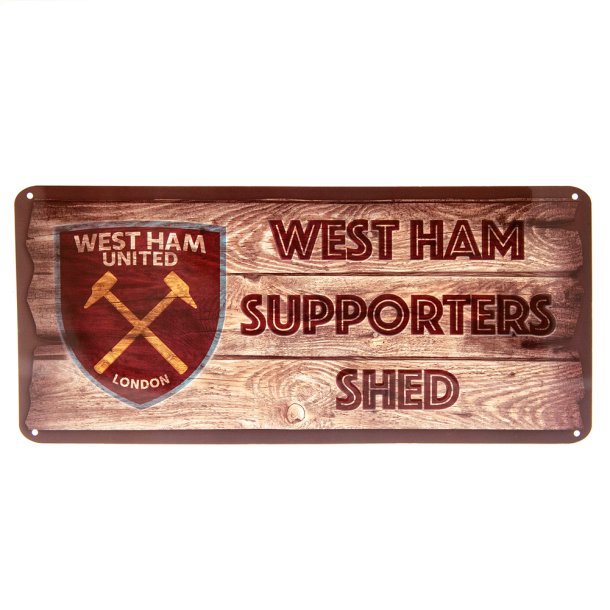 West Ham United FC Skur Skilt