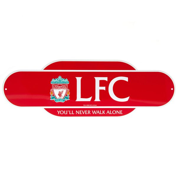 Liverpool FC Retro Skilt