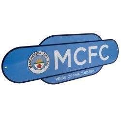 Manchester City FC Retro Skilt