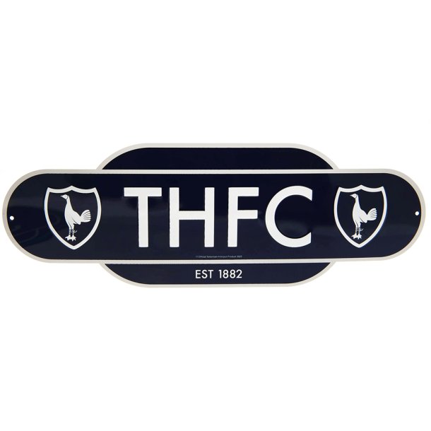 Tottenham Hotspur FC Retro Skilt