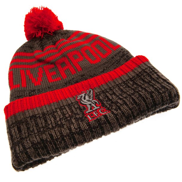 Liverpool FC Skihue med broderet logo