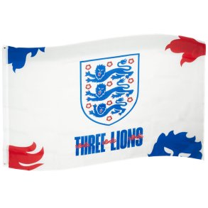 England FA 3 Lions Flag 