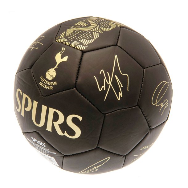 Tottenham Hotspur FC Guld Skill Bold m. Autografer - Str. 1