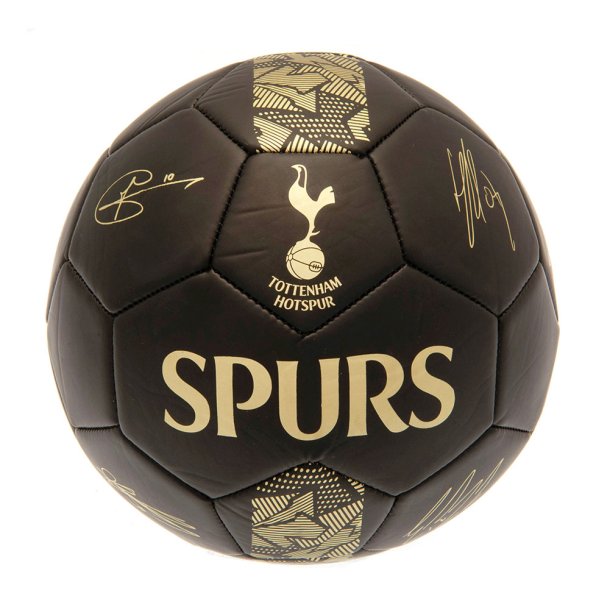 Tottenham Hotspur FC Guld Skill Bold m. Autografer - Str. 1