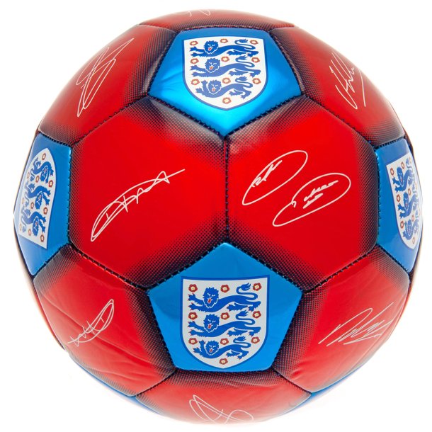 England FA Fodbold m. Autografer - Str. 5
