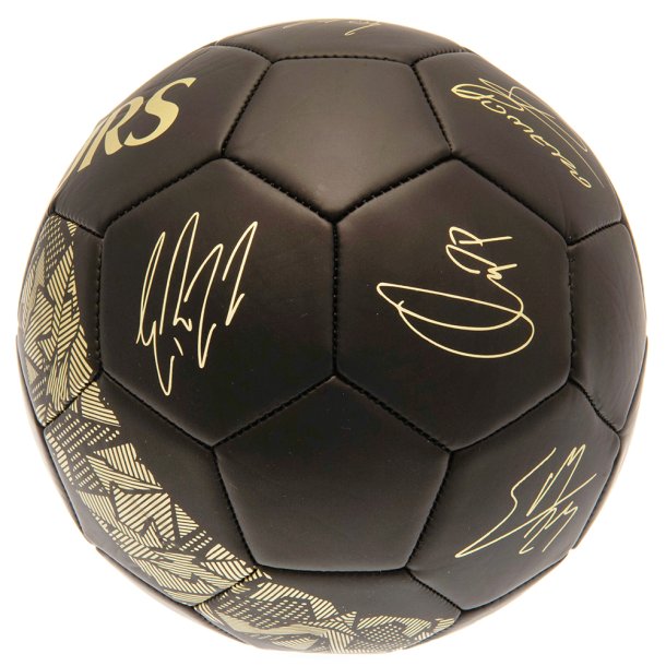 Tottenham Hotspur FC Guld Fodbold m. Autografer - Str. 5