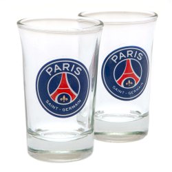 Paris Saint Germain FC 2 stk. Shotsglas