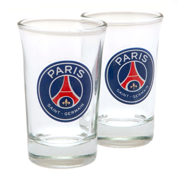 Paris Saint Germain FC 2 stk. Shotsglas