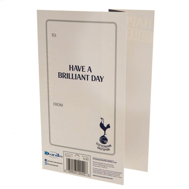 Tottenham Hotspur F.C. Fdselsdagskort