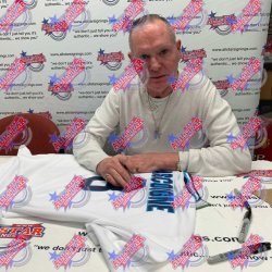 England FA 1996 Shearer &amp; Gascoigne Signeret Trjer (Indrammet)