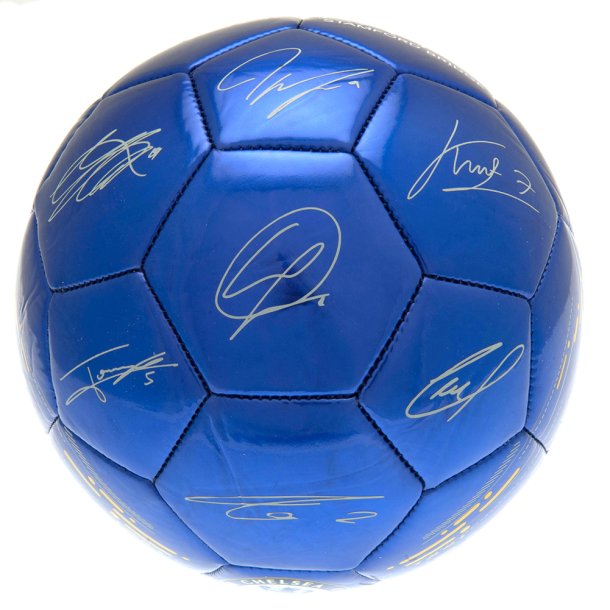 Chelsea F.C. Fodbold m. Autografer - Str. 5