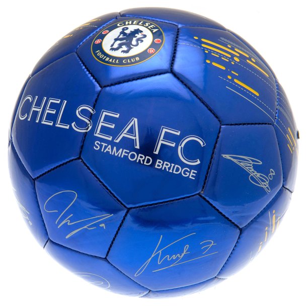 Chelsea F.C. Fodbold m. Autografer - Str. 5