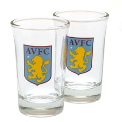 Aston Villa F.C. 2 Stk. Shotsglas