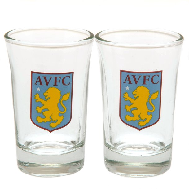 Aston Villa F.C. 2 Stk. Shotsglas