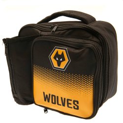 Wolverhampton Wanderers FC Skoletaske til Madpakke &amp; Drikkedunk &amp; Penalhus