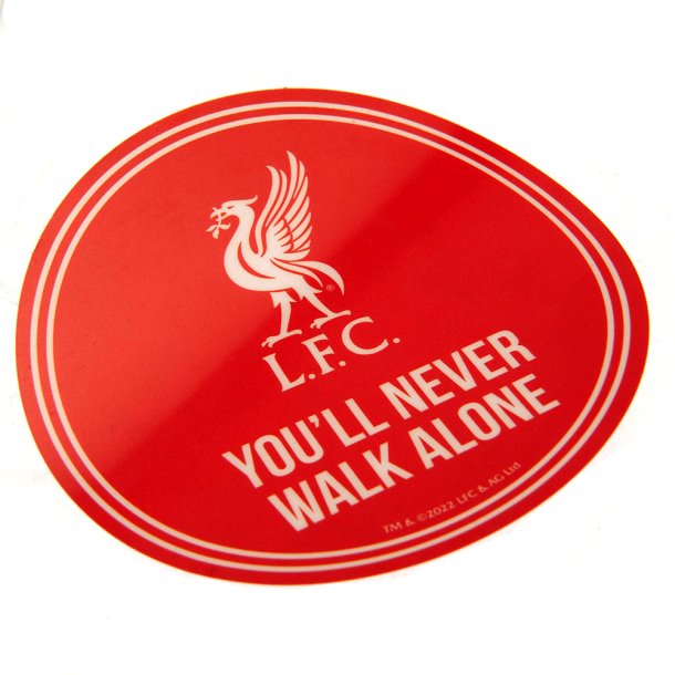 Liverpool FC Bil klistermrke YNWA