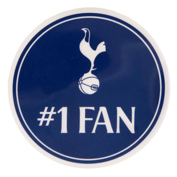 Tottenham Hotspur FC "#1 FAN" Bil klistermrke 