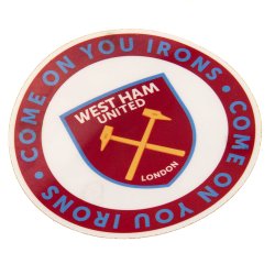 West Ham United FC "COYI" Bil klistermrke 