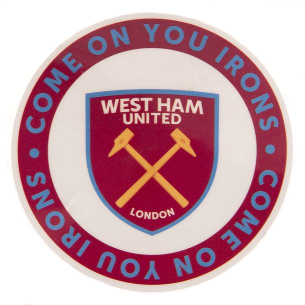 West Ham United FC "COYI" Bil klistermrke 