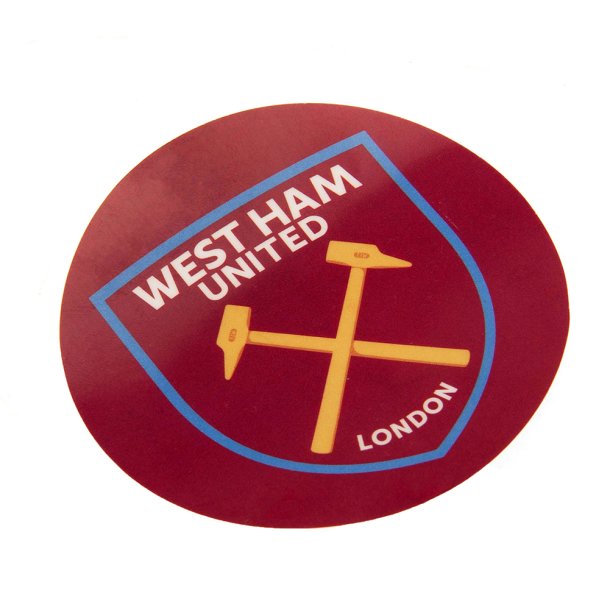 West Ham United FC Bil klisterm�rke 