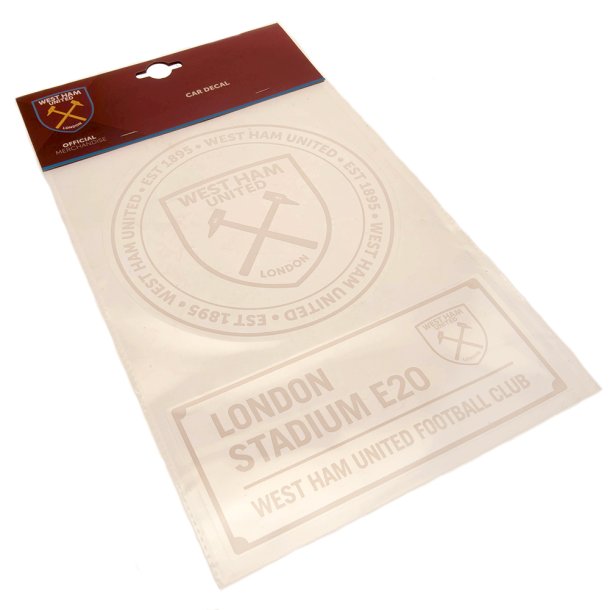 West Ham United FC Bil Klistermrke