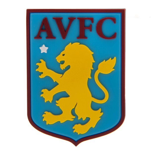 Aston Villa F.C. 3D Kleskabsmagnet