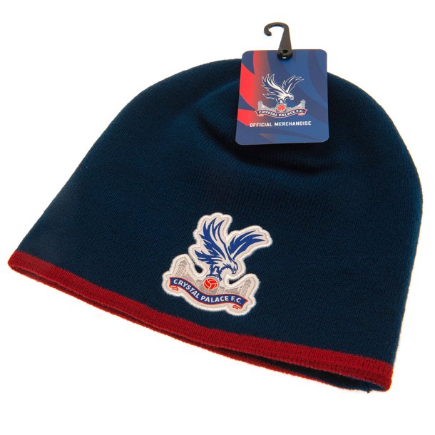 Crystal Palace FC Strikhue med broderet logo