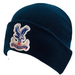 Crystal Palace FC Strikhue med broderet logo