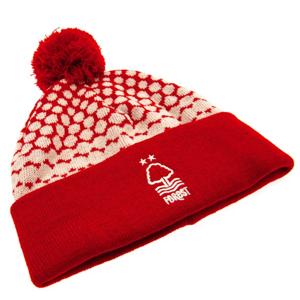 Nottingham Forest FC Skihue med broderet logo