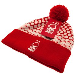 Nottingham Forest FC Skihue med broderet logo