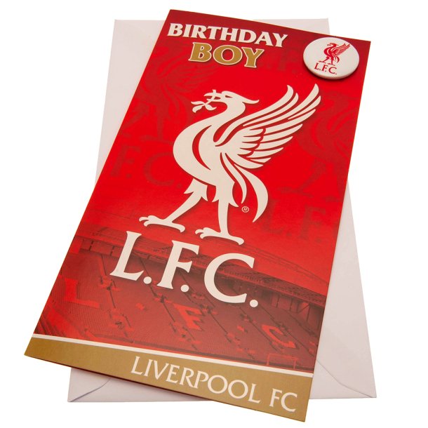 Liverpool F.C. Fdselsdagskort dreng