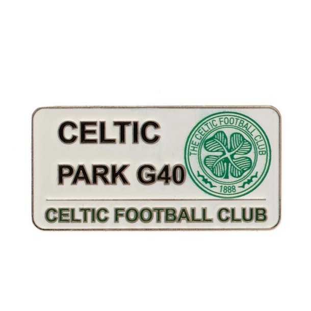 Celtic FC Metal Gadeskilt Badge