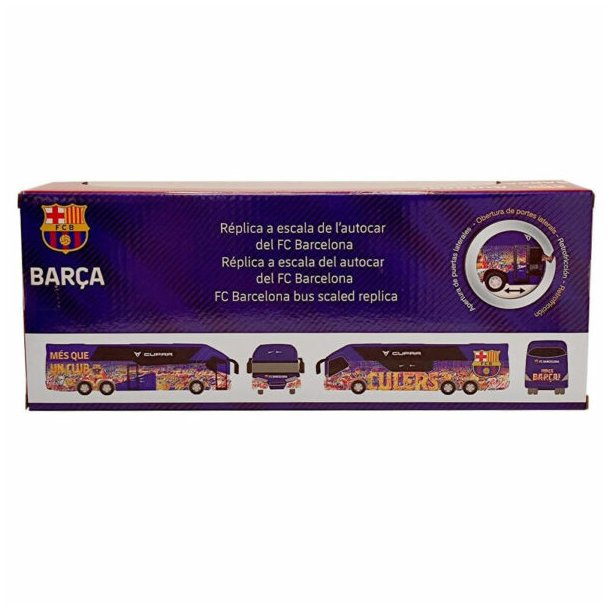 FC Barcelona Team Bus