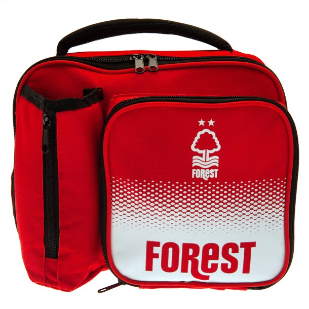 Nottingham Forest FC Skoletaske til Madpakke &amp; Drikkedunk &amp; Penalhus