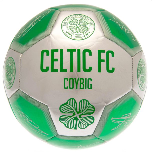 Celtic FC Fodbold m. Autografer - Str. 5
