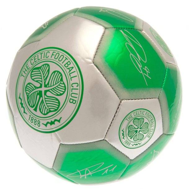 Celtic FC Fodbold m. Autografer - Str. 5
