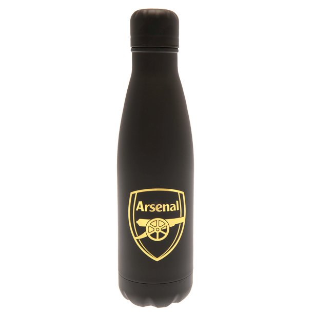 Arsenal FC Termoflaske  med Guld Logo