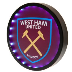 West Ham United FC LED Logo Skilt