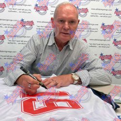 England FA 1990 Gascoigne Signeret Trje (Indrammet)
