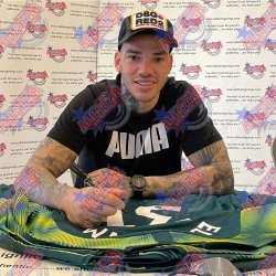 Manchester City FC Ederson Signeret (Indrammet)