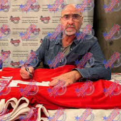 Manchester United FC Cantona Signeret Trje (Indrammet)