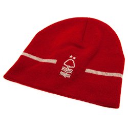 Nottingham Forest FC Strikhue med broderet logo