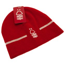 Nottingham Forest FC Strikhue med broderet logo