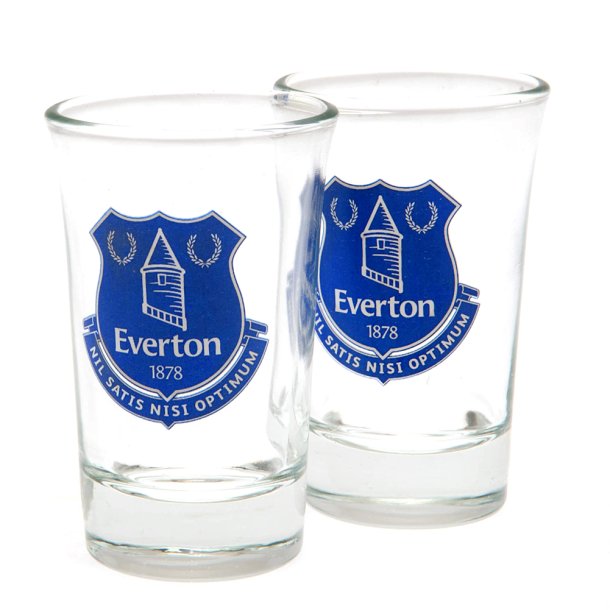 Everton F.C. 2 Stk. Shotsglas