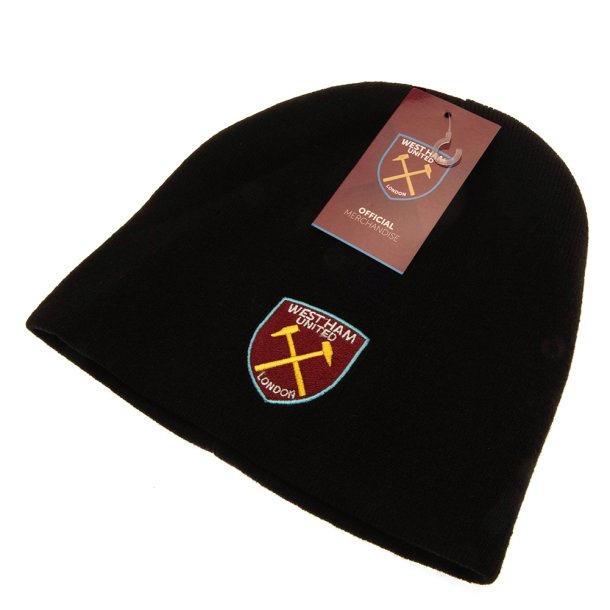 West Ham United F.C. Strikhue med broderet logo