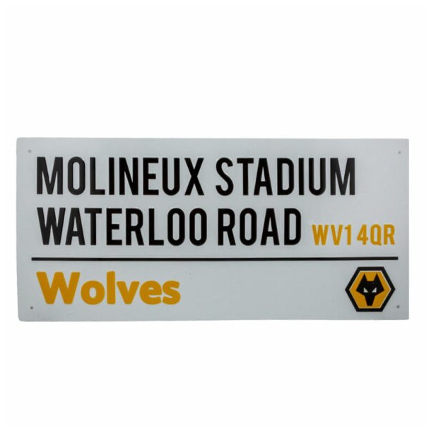 Wolverhampton Wanderers F.C Gadeskilt