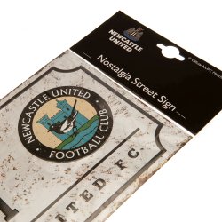 Newcastle United F.C. Retro Gadeskilt