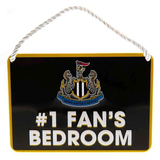 Newcastle United F.C. Sovevrelse Skilt - Fan nr. 1